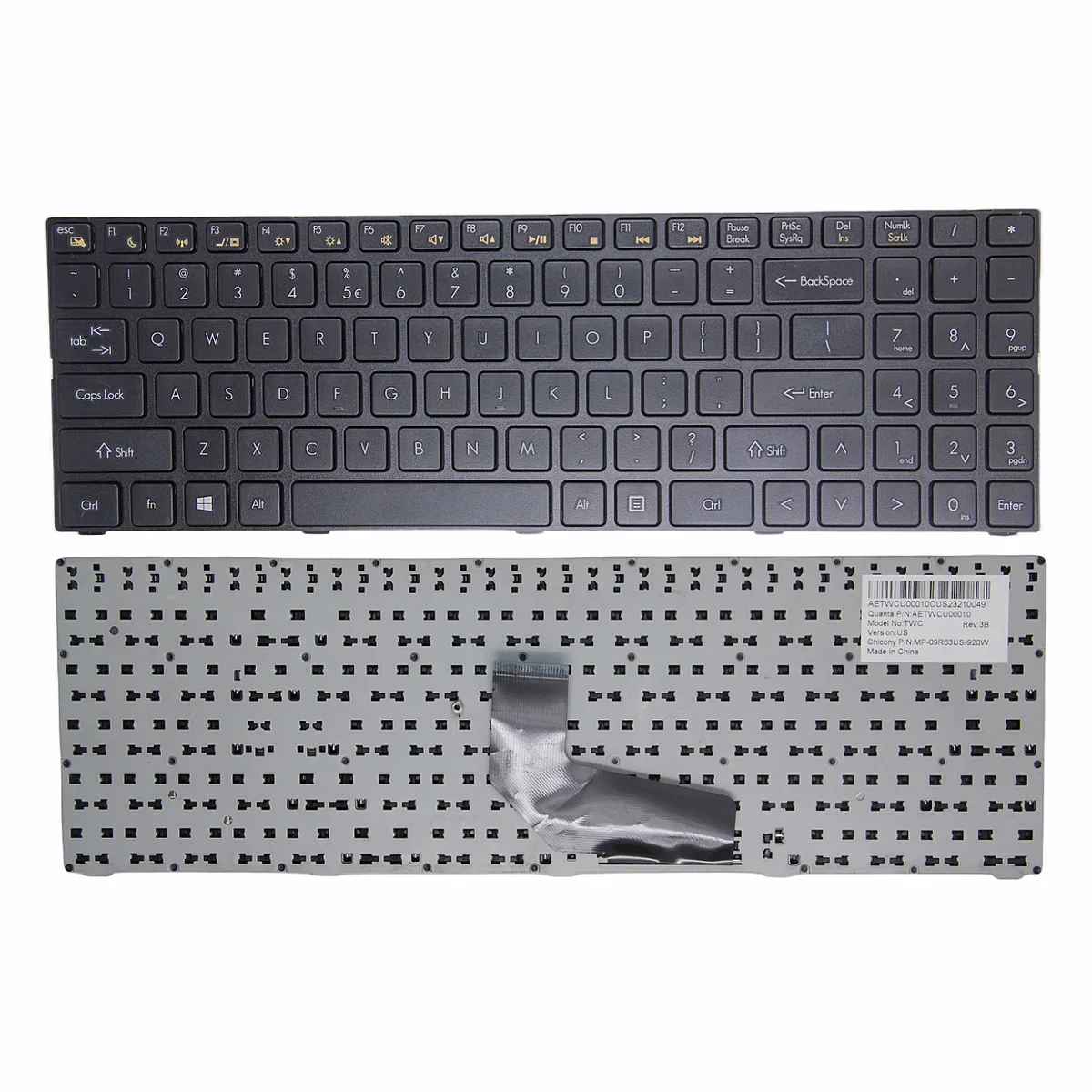 Bàn phím Dùng cho Asus K580S