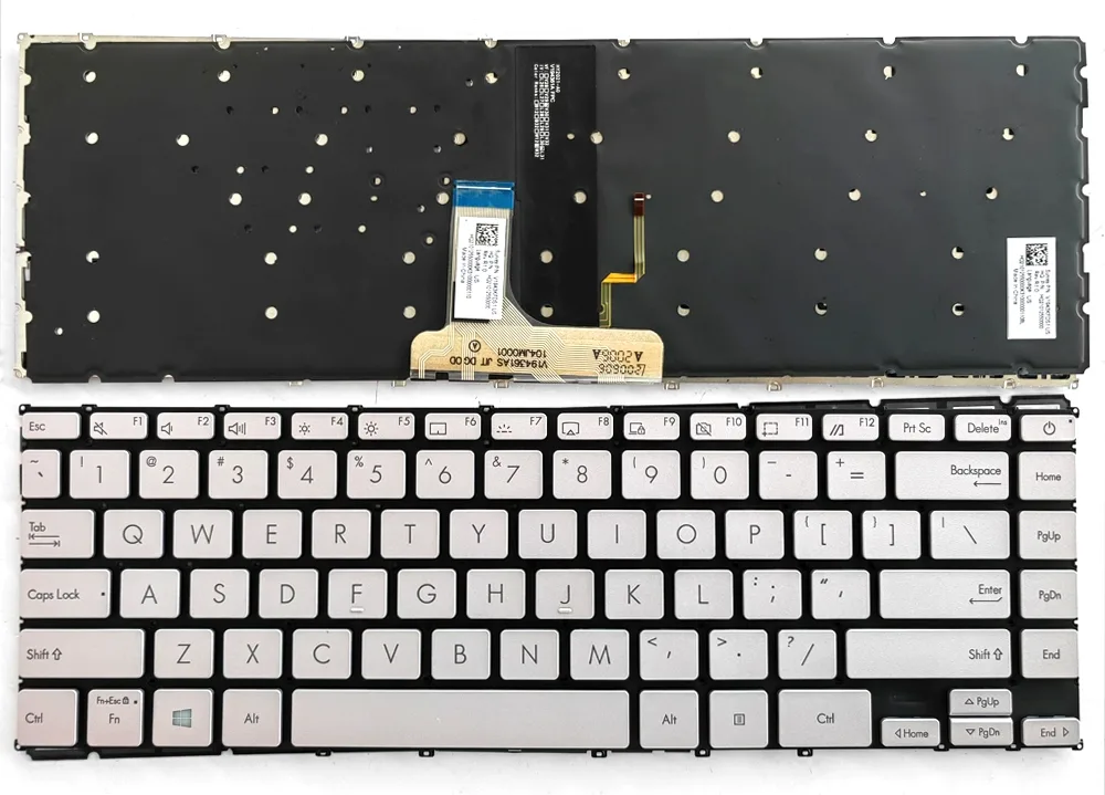 Bàn phím Dùng cho Asus UX325, UX325J, UX325JA, UX325EA, UX325E (Màu Đen) Có Đèn