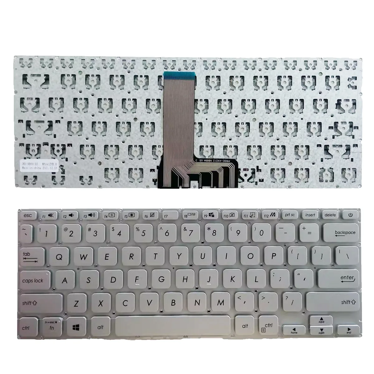 Bàn phím Dùng cho Asus X409J,X409D,X409U,X409F,X409BA.X409MA,X415 (Màu Đen )