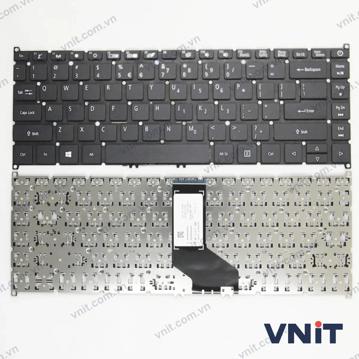 Bàn phím Dùng cho A314-33,A314-41,A514-51,A514-51G,A514-51K,A514-51KG,Acer Travelmate P214-41-G2,P214-41-G3,P214-53,P214-53G (Có nút nguồn)
