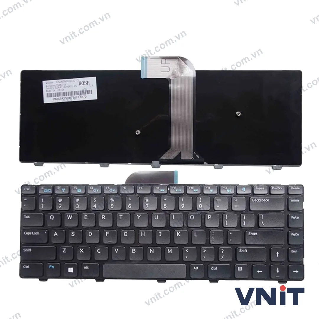 Bàn phím Dùng cho Dell Inspiron 3421,3437,3440,5421,5523,5437,Vostro 2421,Latitude 3330,3440