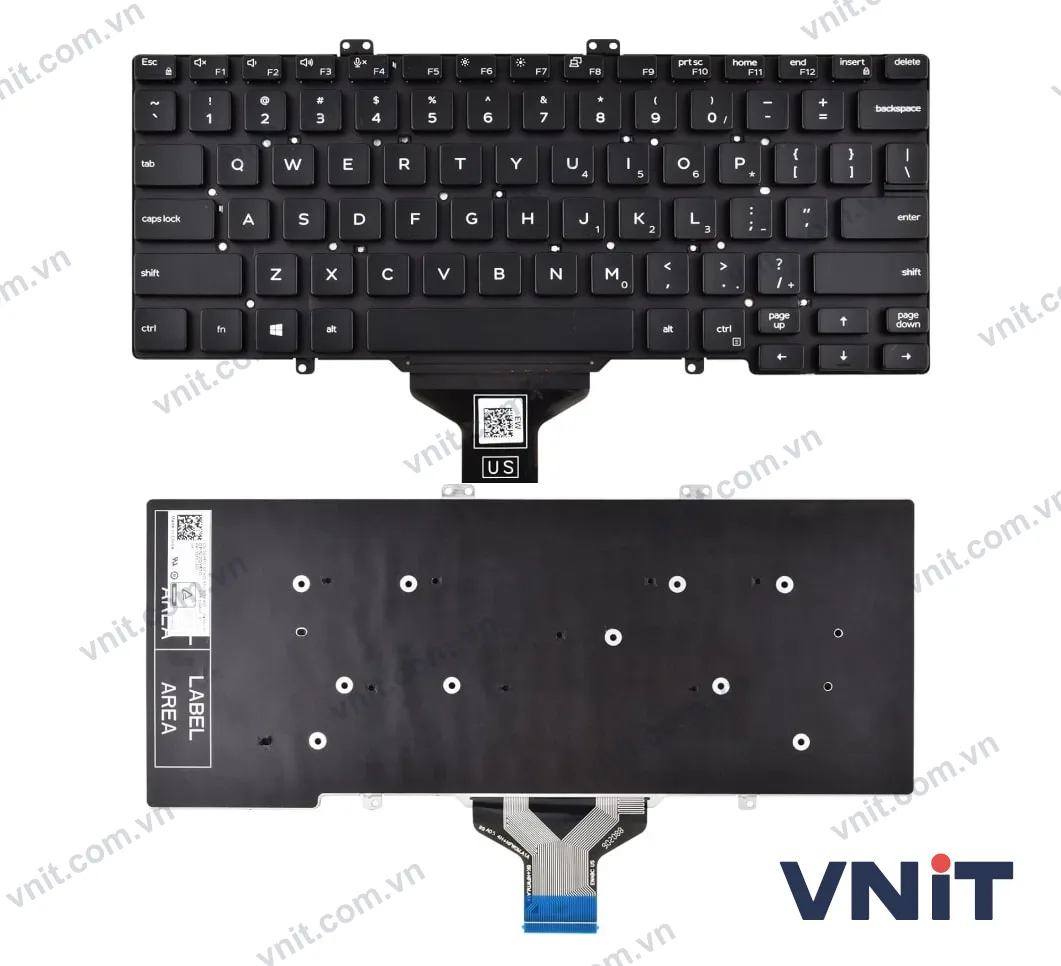 Bàn phím Dùng cho Dell Latitude 3400,5400,5401,5402,7400,7410 (Có Đèn)