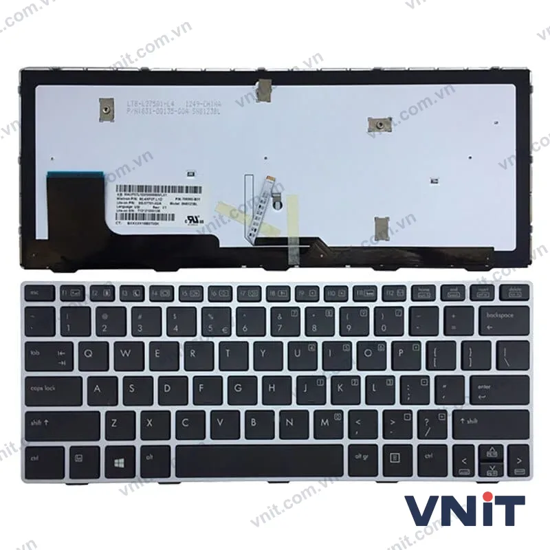Bàn phím Dùng cho Hp 810 G1,810 G2 (Có Đèn)