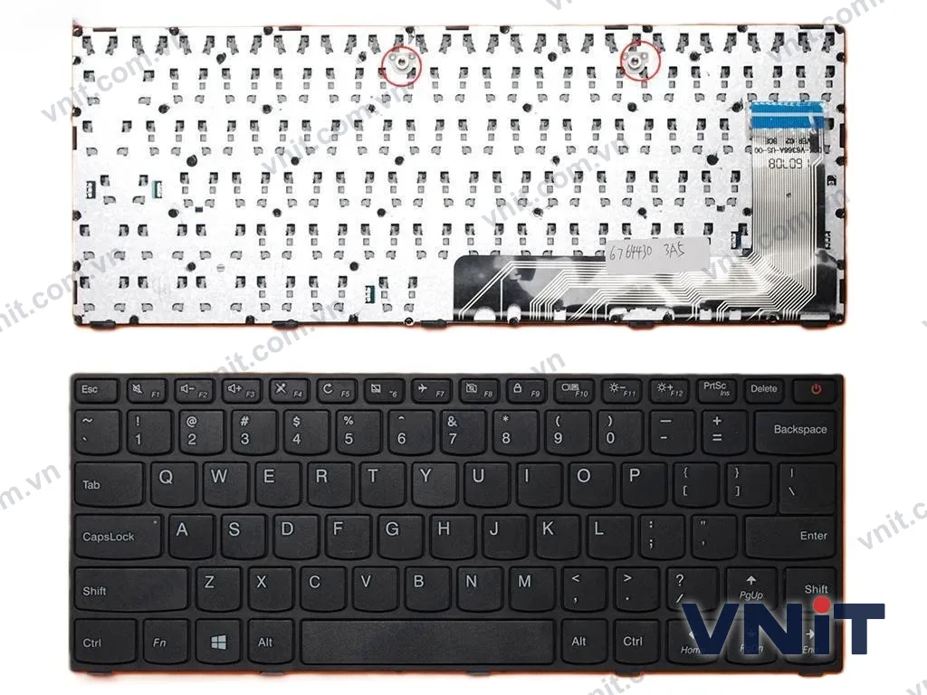 Bàn phím Dùng cho Lenovo 110-15ISK,110-15IKB (Có nút nguồn)