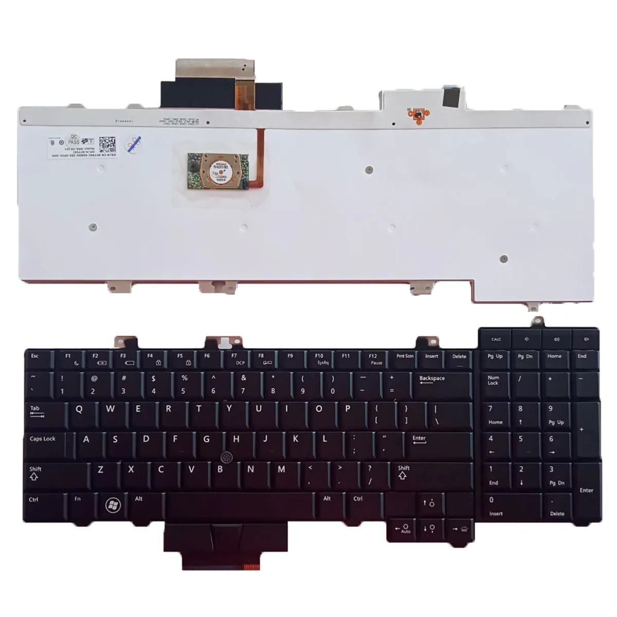 Bàn phím Dùng cho Dell Precision M6500,M6400 (Có Đèn)