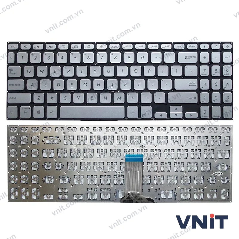Bàn phím Dùng cho Asus K530,K530F,K530FN,S530,S530F,S530UA (Màu Bạc)