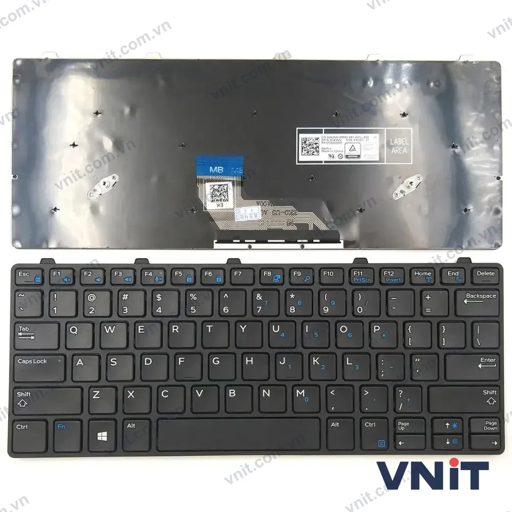 Bàn phím Dùng cho Dell Chromebook 3180,3189,3380