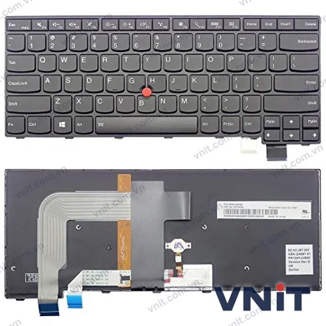 Bàn phím Dùng cho Lenovo T460S,T470S,T460P,T470P (Có Đèn)