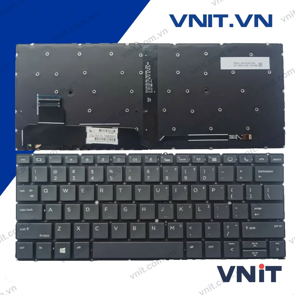 Bàn phím HP EliteBook X360 830 G5, HP X360 830 G6 (Có Đèn)