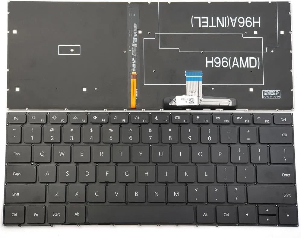 Bàn phím Dùng cho Huawei MateBook 13 WRT-W19,WRT-W29,VLT-W50,HN-W19L,HN-W19R (Có đèn)