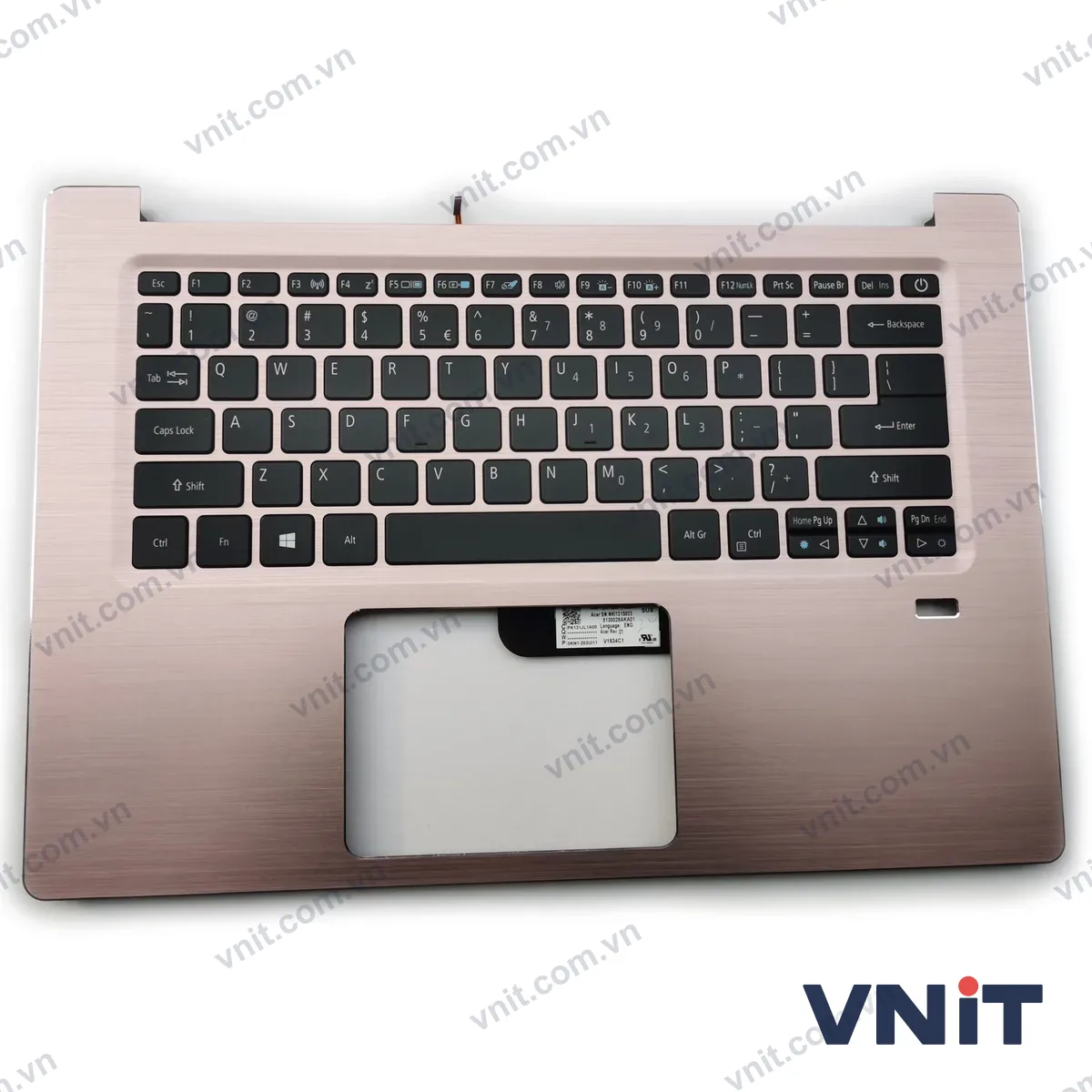 Bàn phím kèm bệ (palmrest) Laptop Acer Swift 3 SF314-52-536Y, N17P3 (Có đèn nền) (Màu hồng)