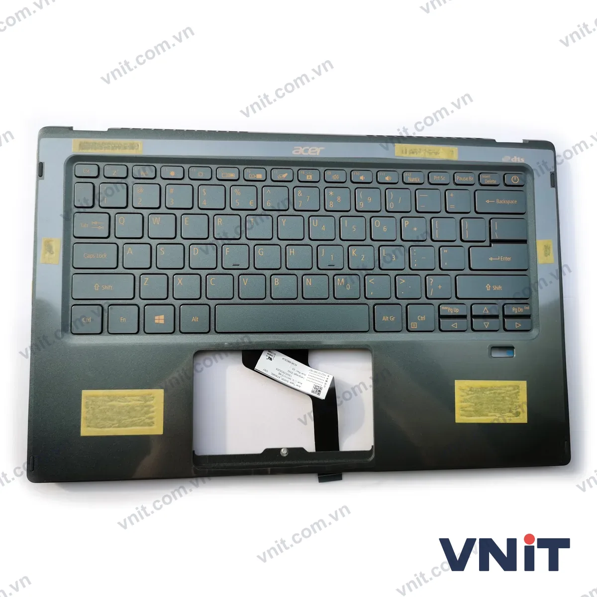Bàn phím kèm bệ (palmrest) Laptop Acer Swift SF514-55TA (Có đèn nền) (Màu xám)