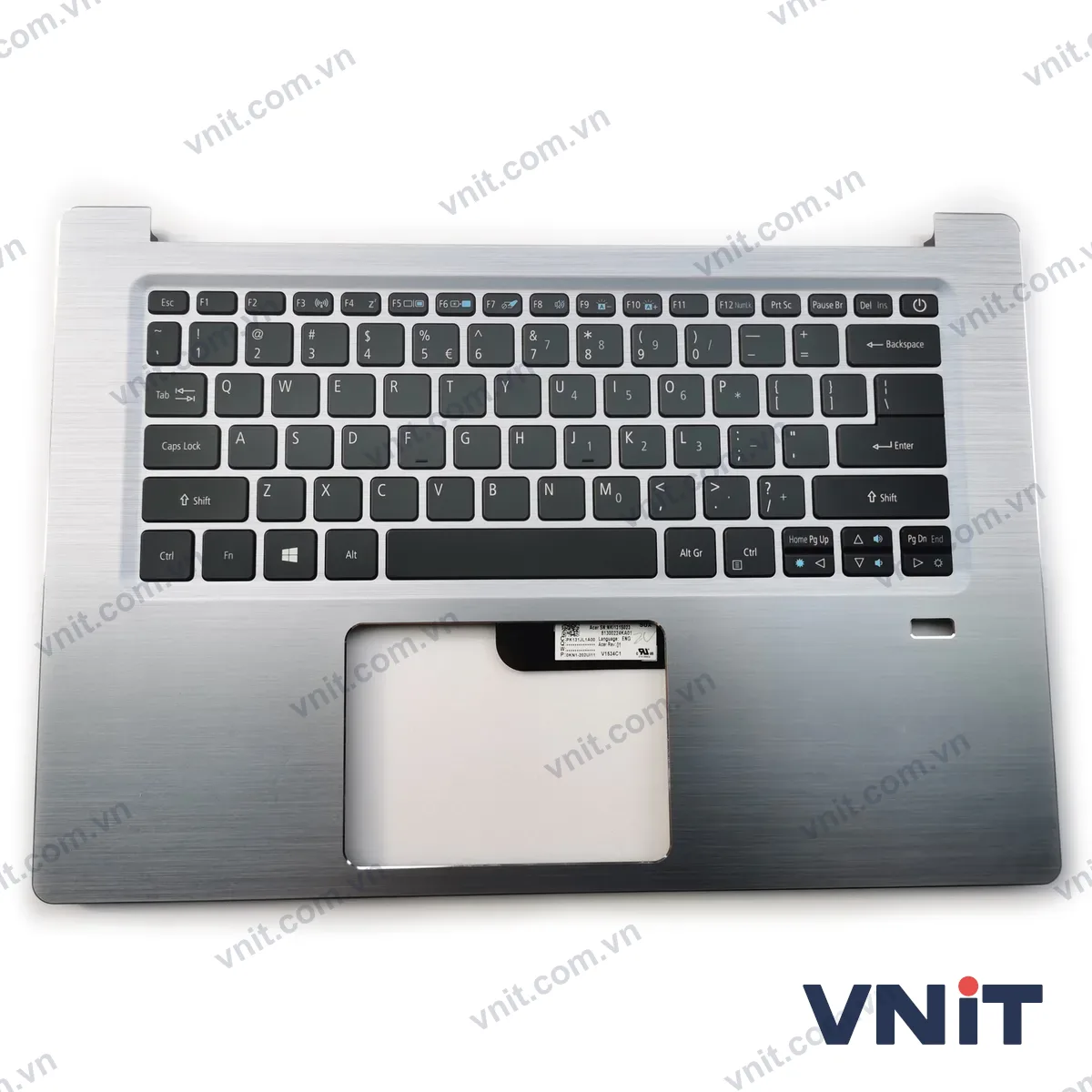 Bàn phím kèm bệ (palmrest) Laptop Acer Swift3 SF314-52-536Y N17P3 (Có đèn nền) (Màu bạc)