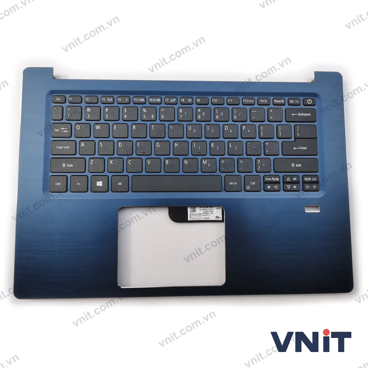 Bàn phím kèm bệ (palmrest) Laptop Acer Swift3 SF314-52-536Y N17P3 (Màu xanh)