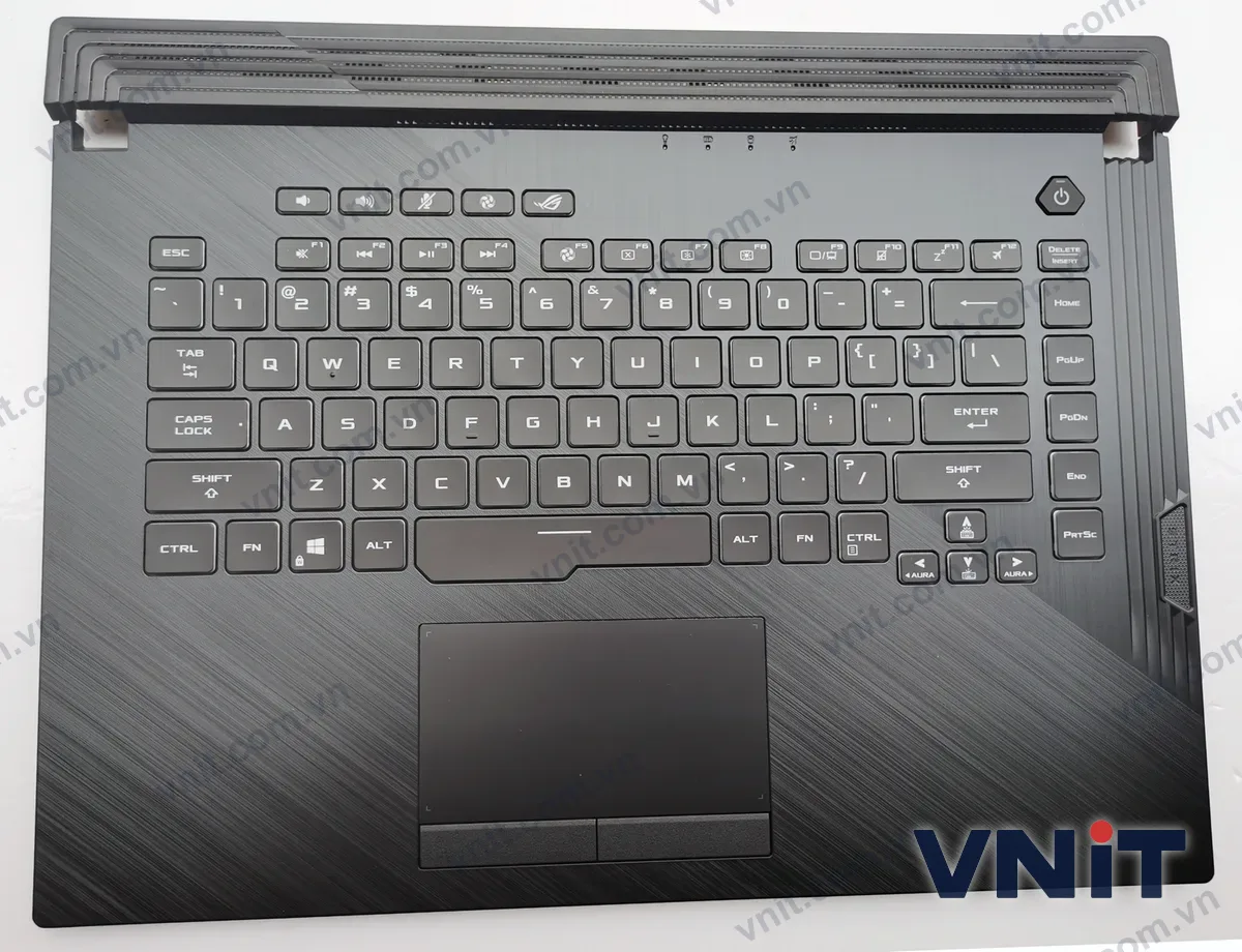 Bàn phím kèm bệ (palmrest) Laptop Asus ROG Strix GL531 G531 8pin 8pin-touchpad (Có đèn nền) (Màu đen)