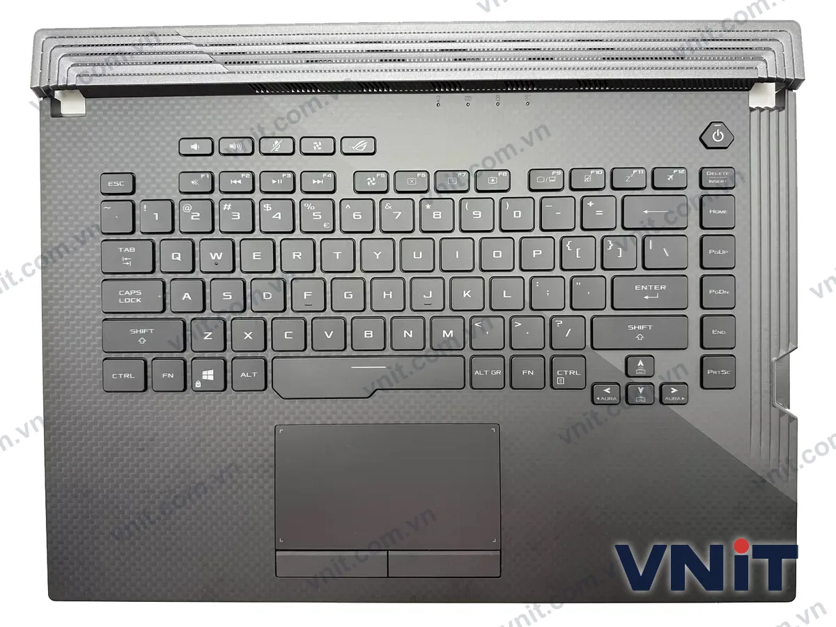 Bàn phím kèm bệ (palmrest) Laptop Asus ROG Strix GL531 G531 per-key RGB 8pin-touchpad (Có đèn nền)