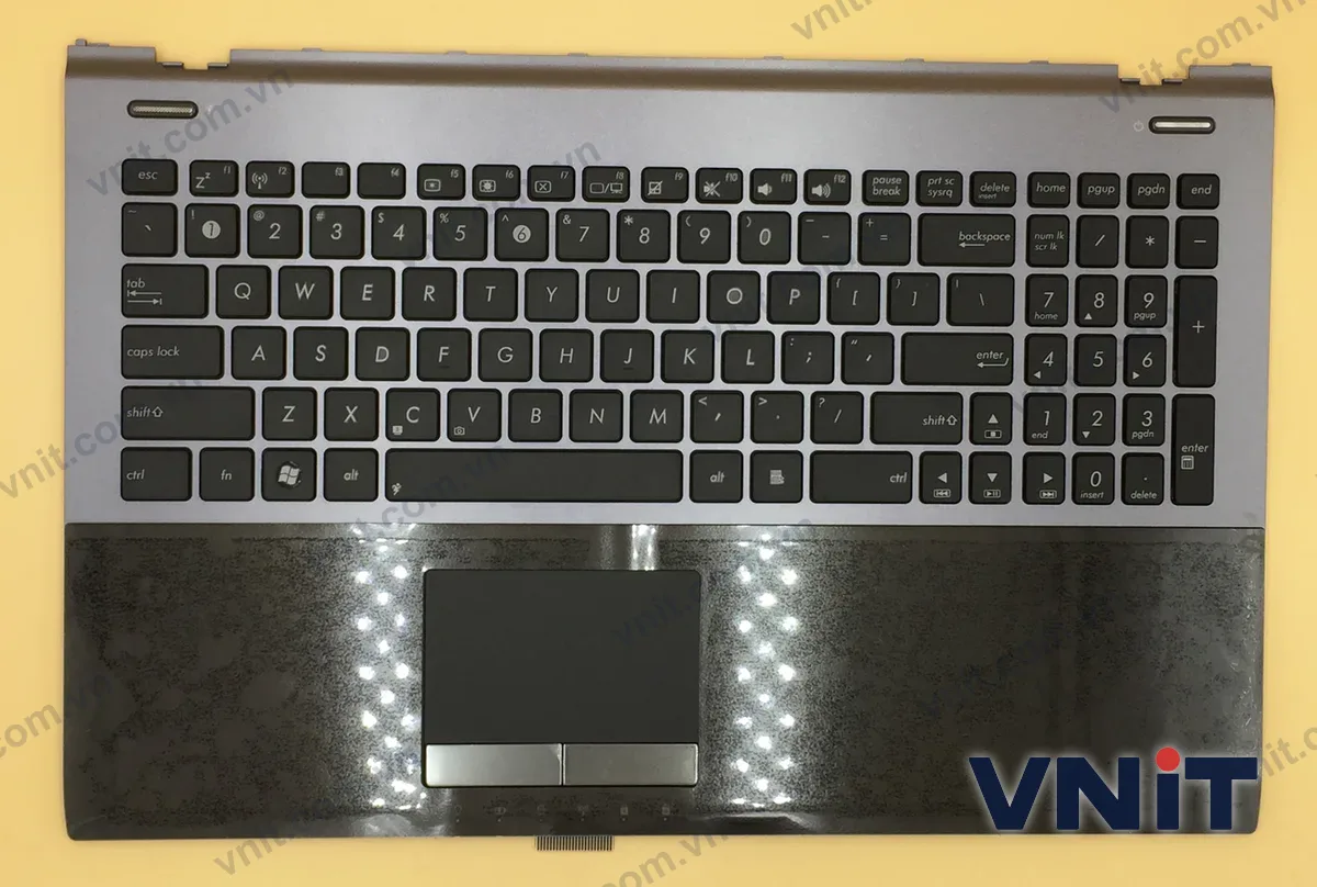 Bàn phím kèm bệ (palmrest) Laptop Asus U56 U56E 90R-N6K1K1000Y (Màu đen)