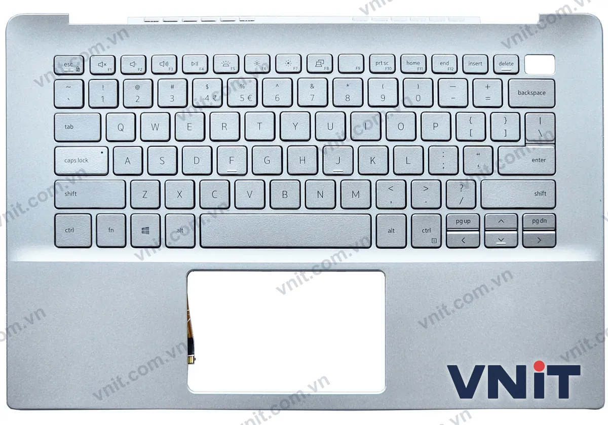 Bàn phím kèm bệ (palmrest) Laptop Dell Inspiron 14-5000, Inspiron 14 5490, Inspiron 14 5498, 0X6YXC (Có đèn nền)