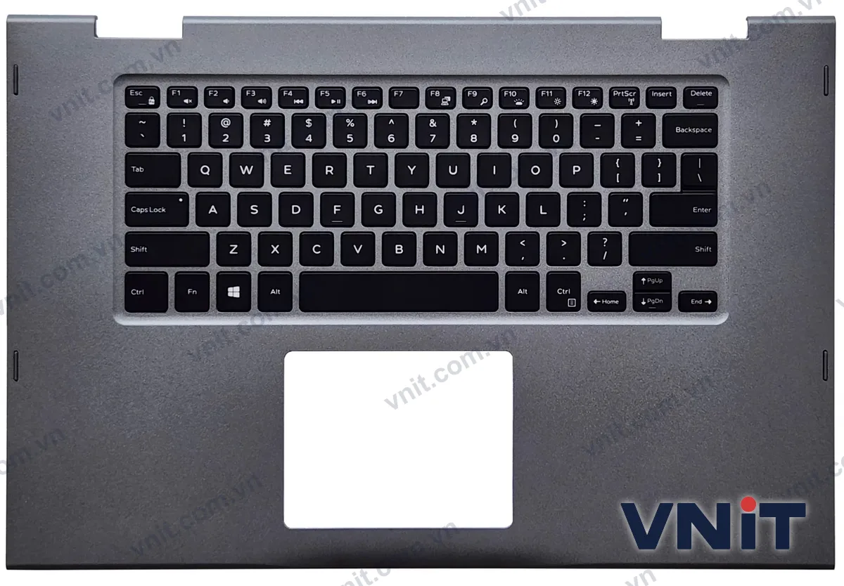 Bàn phím kèm bệ (palmrest) Laptop Dell Inspiron 15 5000, Inspiron 15 5568, Inspiron 15 5578, Inspiron 15 5579, 00HTJC (Có đèn nền)