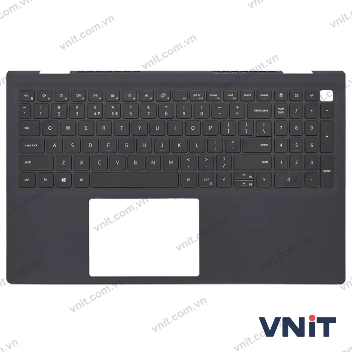 Bàn phím kèm bệ (palmrest) Laptop Dell Vostro 15 5510, Vostro 15 5515, V5510, V5515, , 0Y64G2, 7WCH0, Y64G2 (Có đèn nền)