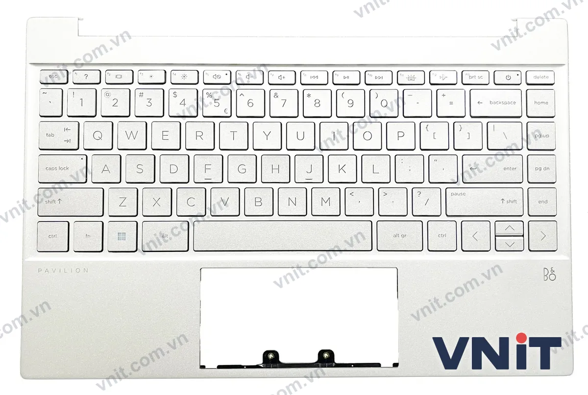 Bàn phím kèm bệ (palmrest) Laptop HP 13 Pavilion 13-BB, TPN-Q243, G7F (Có đèn nền) (Màu bạc)