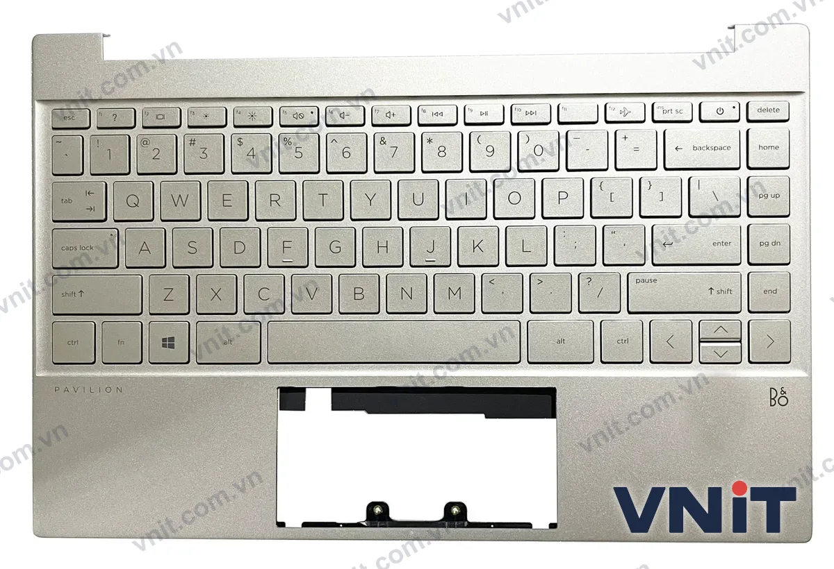 Bàn phím kèm bệ (palmrest) Laptop HP 13 Pavilion 13-BB, TPN-Q243, G7F (Có đèn nền) (Màu vàng)
