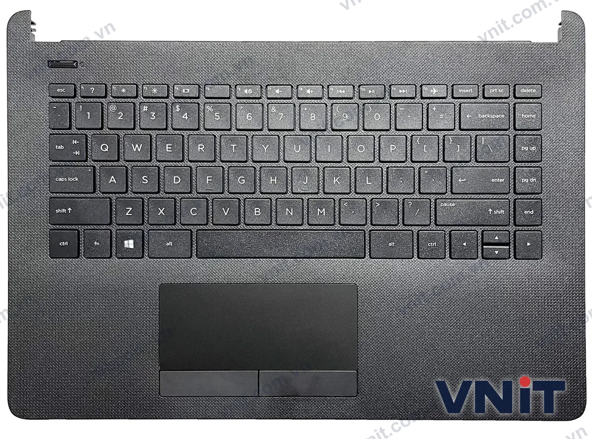 Bàn phím kèm bệ (palmrest) Laptop HP 14-BS, 14-BW, 14G-BR, 240 G6, TPN-Q186, TPN-Q187 (Màu đen)