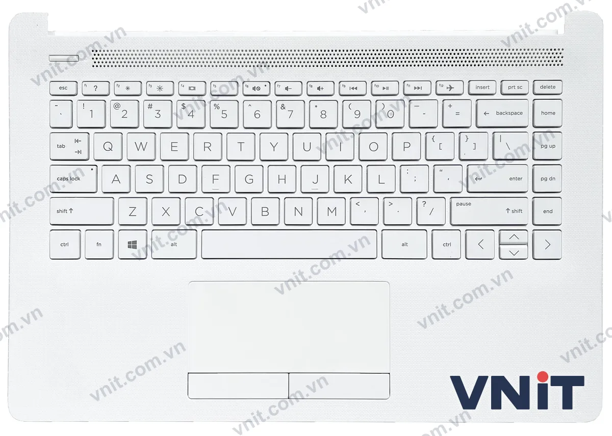 Bàn phím kèm bệ (palmrest) Laptop HP 14-CM, 14-CK, 14Q-CS, TPN-I131, 246 G7 (Màu trắng)