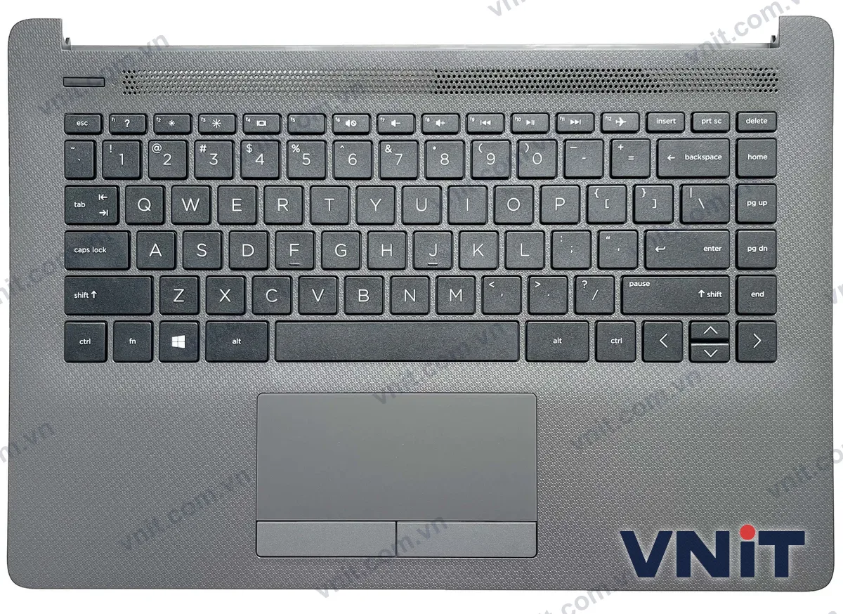 Bàn phím kèm bệ (palmrest) Laptop HP 14-CM, 14-CK, 14Q-CS, TPN-I131, 246 G7 (Màu xám)