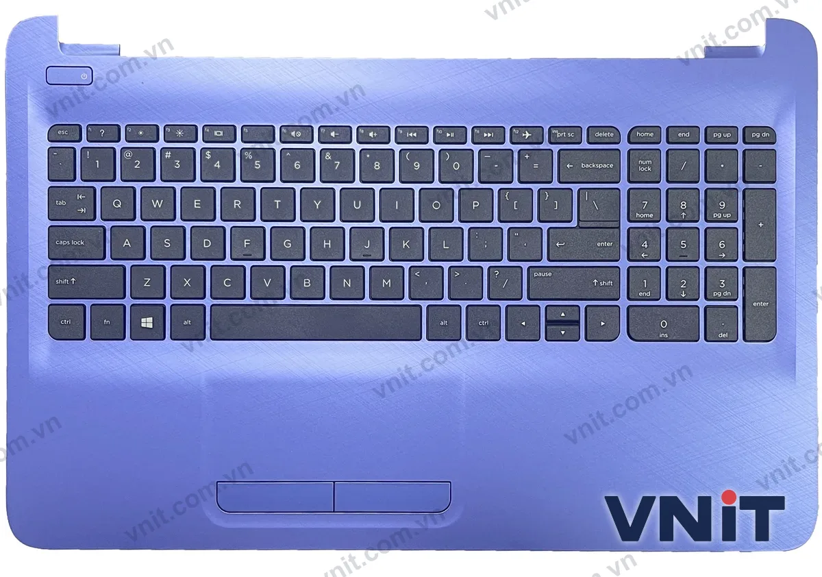 Bàn phím kèm bệ (palmrest) Laptop HP 15-AC, 15-AF, 15-AY, 15-BA, 15-BD, TPN-C125, 250 G4, 250 G5, 255 G4, 255 G5, , 813978-001 (Màu tím)