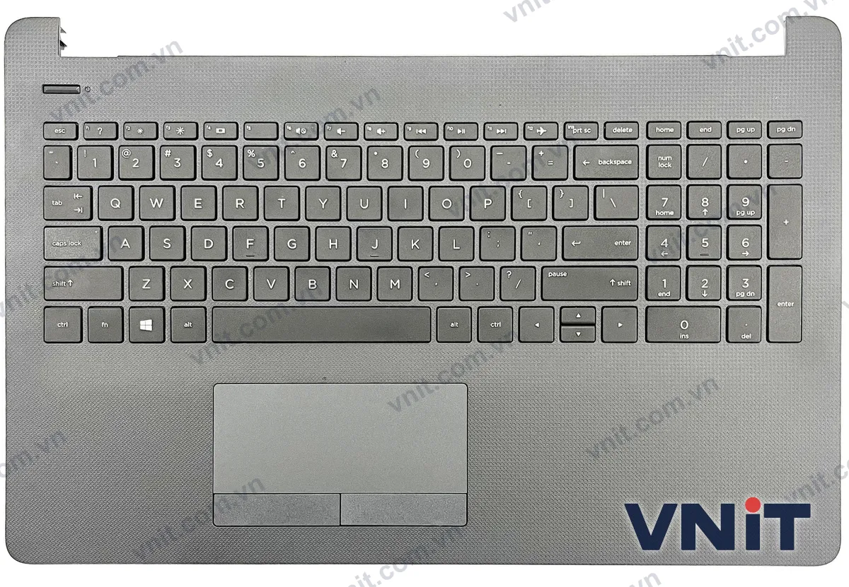 Bàn phím kèm bệ (palmrest) Laptop HP 15-BS, 15-BW, 15-BU, TPN-C129, TPN-C130, 250 G6, 925010-001, grid (Màu xám)