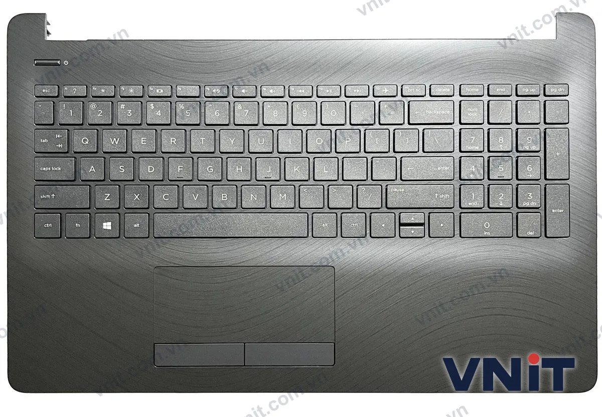Bàn phím kèm bệ (palmrest) Laptop HP 15-BS, 15-BW, 15-BU, TPN-C129, TPN-C130, 250 G6, 925010-001 (Màu đen)