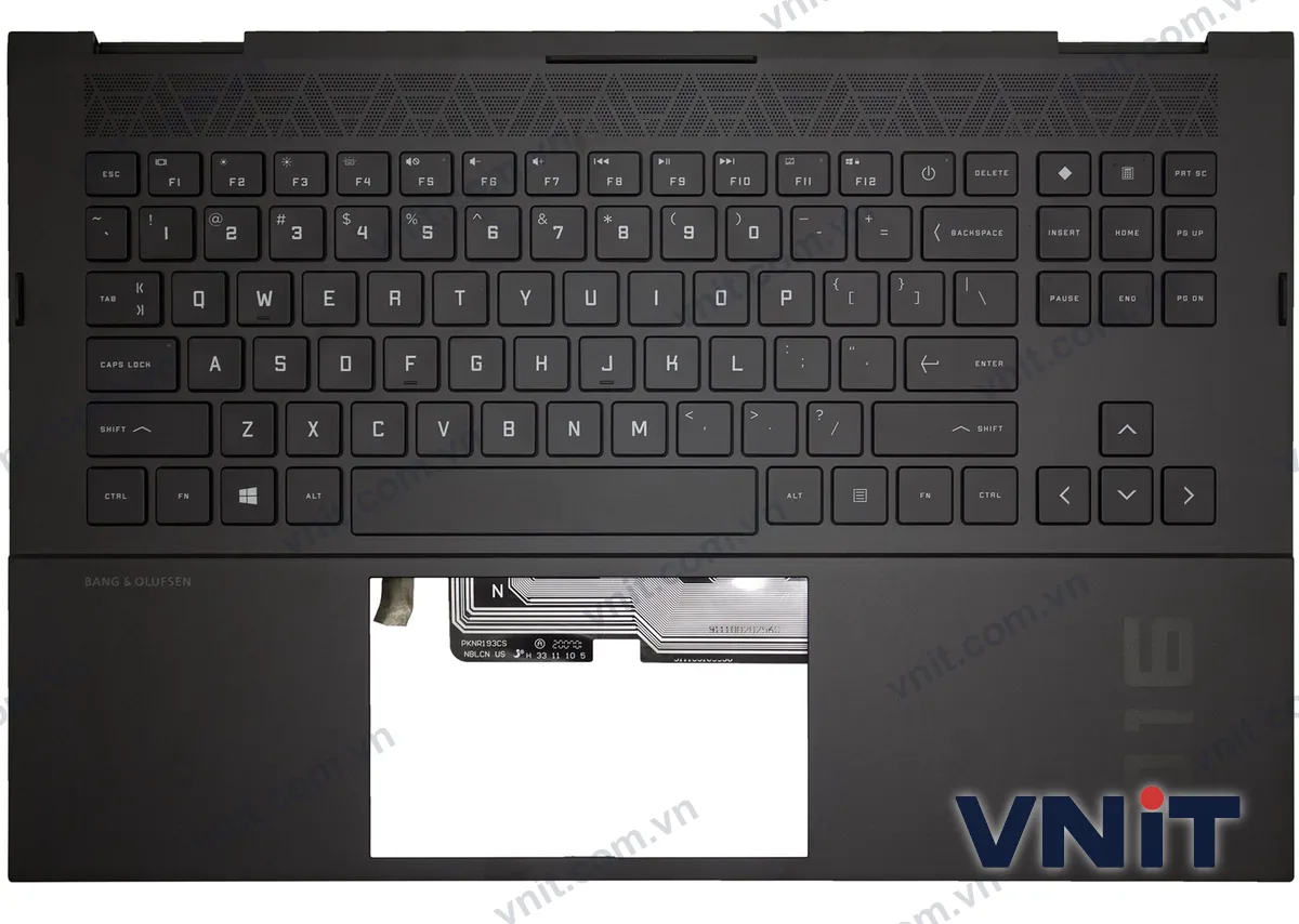 Bàn phím kèm bệ (palmrest) Laptop HP 16-B, 16-C, TPN-Q265, TPN-Q267, RGB (Có đèn nền)