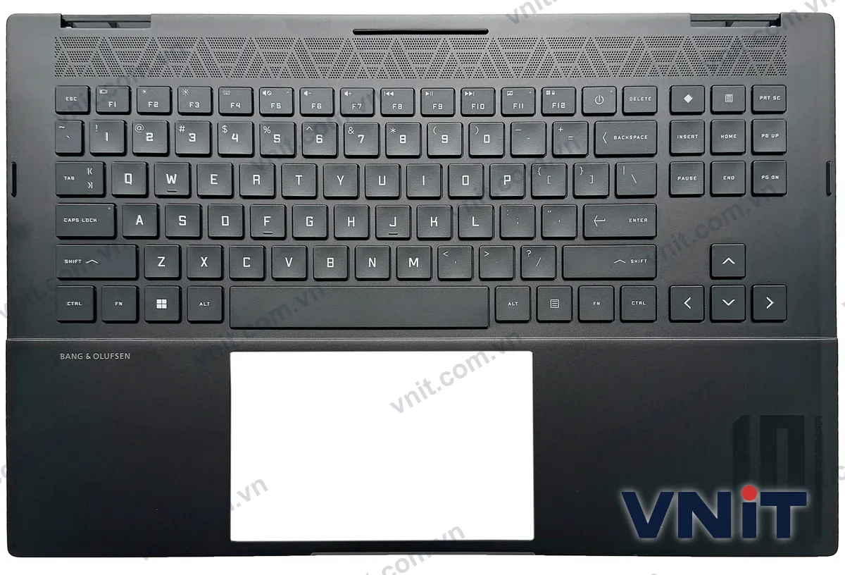 Bàn phím kèm bệ (palmrest) Laptop HP 16-K, 16-N, TPN-Q280, TPN-Q281, colorful (Có đèn nền)