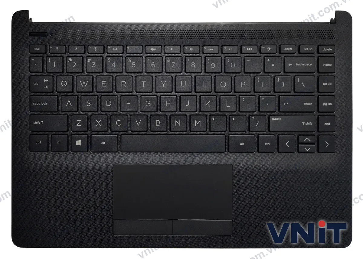 Bàn phím kèm bệ (palmrest) Laptop HP 240 G8, 245 G8, 246 G8, 14-CF, 14-DK, touchpad (Màu đen)