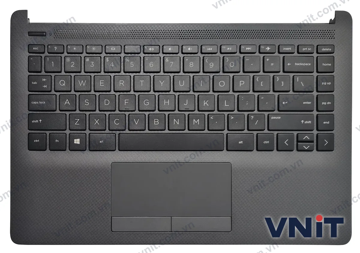 Bàn phím kèm bệ (palmrest) Laptop HP 240 G8, 245 G8, 246 G8, 14-CF, 14-DK, touchpad (Màu xám)