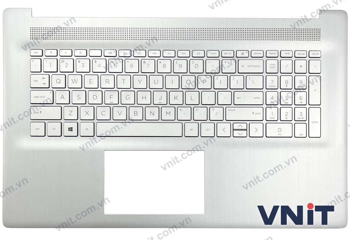 Bàn phím kèm bệ (palmrest) Laptop HP 470 G8, 470 G9, 17-CN, 17-CP, 17S-CU, TPN-L140 (Màu bạc)