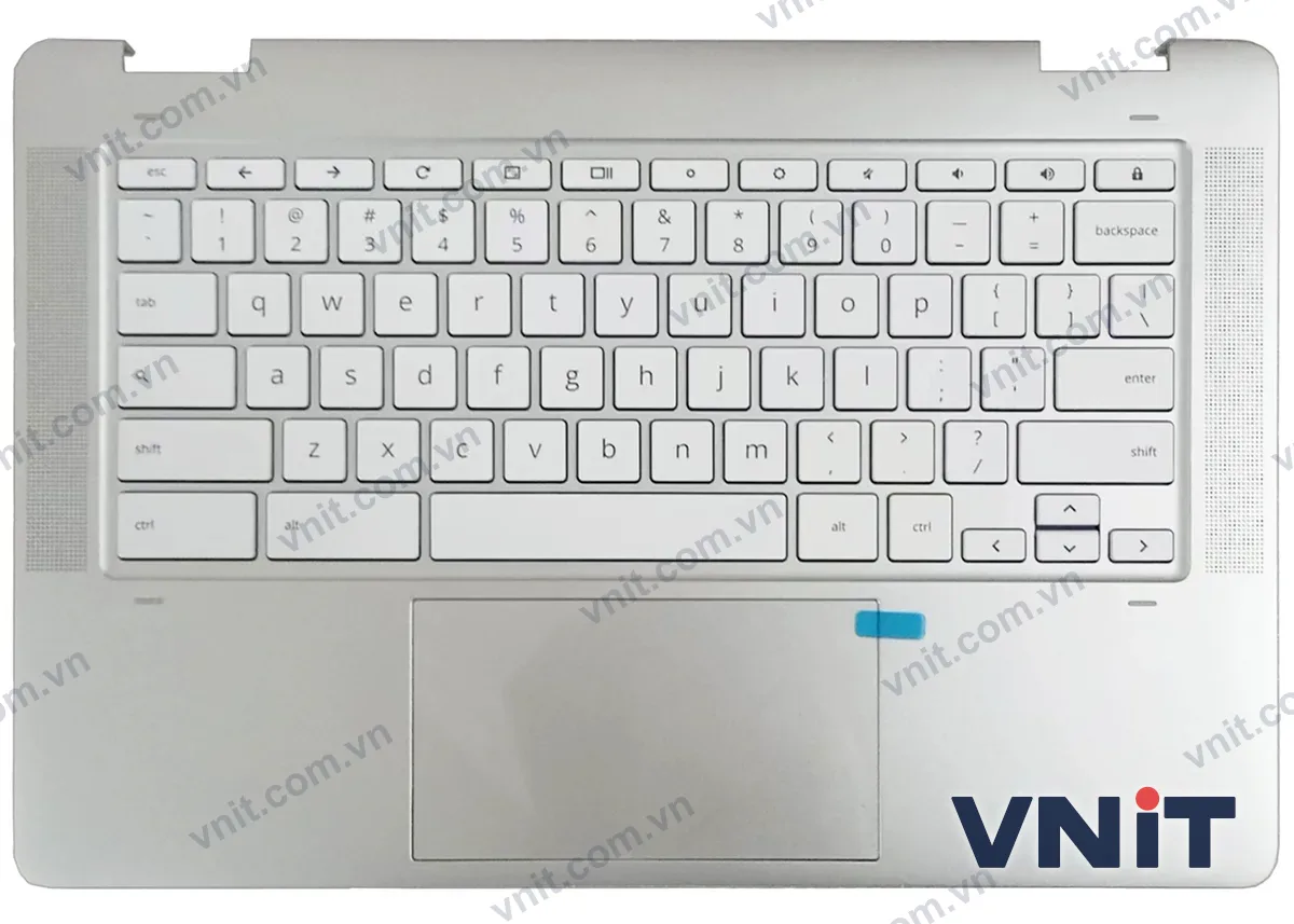 Bàn phím kèm bệ (palmrest) Laptop HP Chromebook X360 14A-CA, 0GI, M15335-001 (Màu trắng)