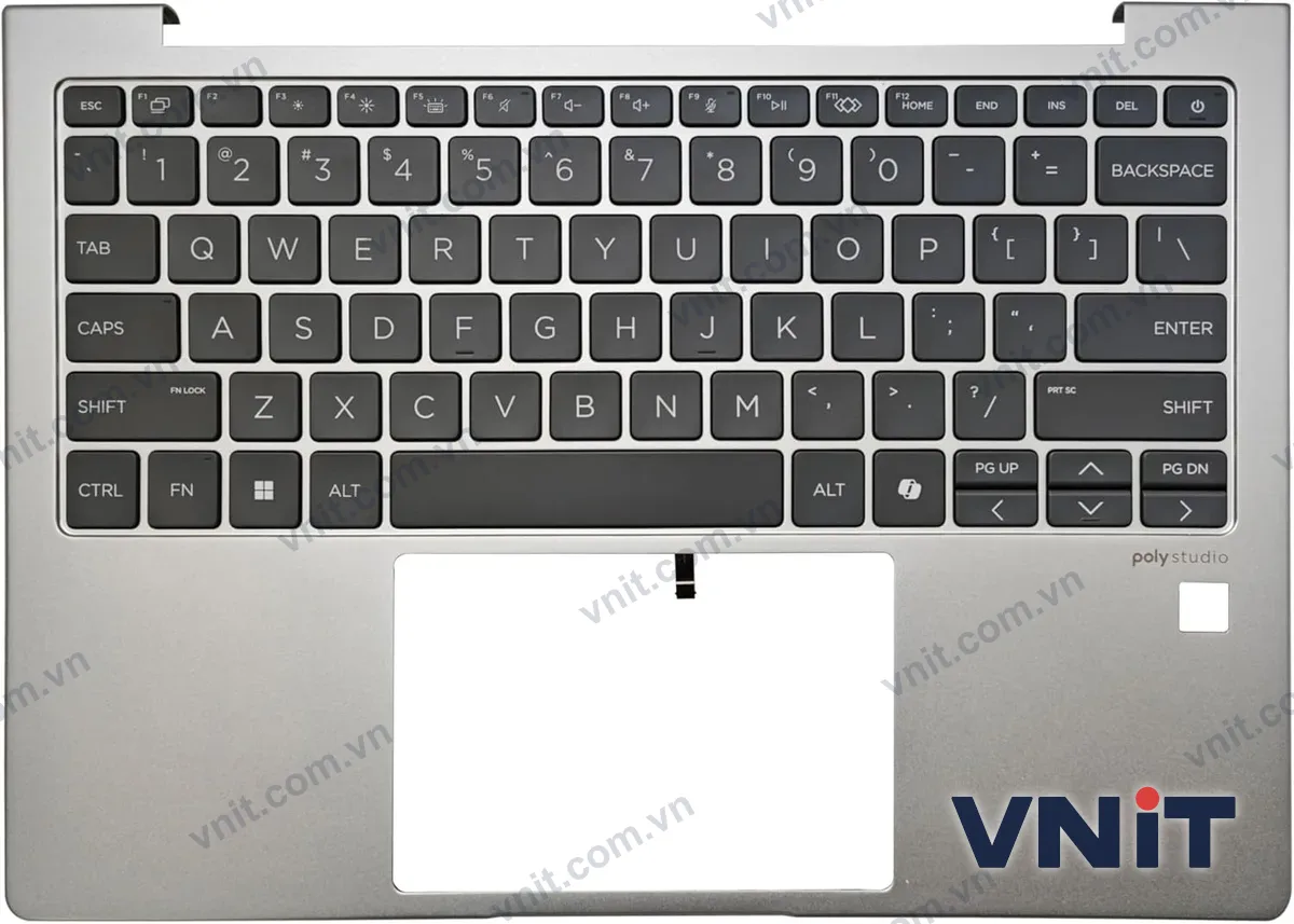 Bàn phím kèm bệ (palmrest) Laptop HP ELITEBOOK 630 G11, 635 G11, N97241-001 (Có đèn nền)