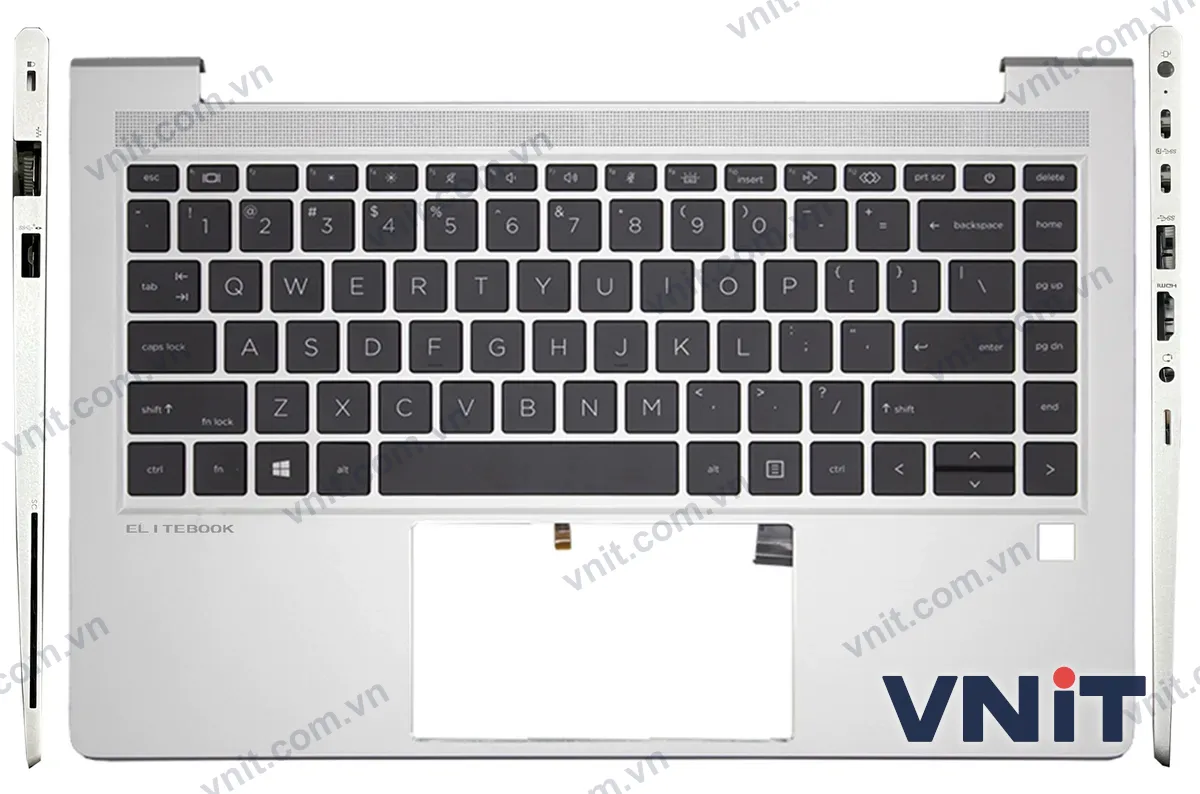 Bàn phím kèm bệ (palmrest) Laptop HP ELITEBOOK 640 G10 (Có đèn nền)