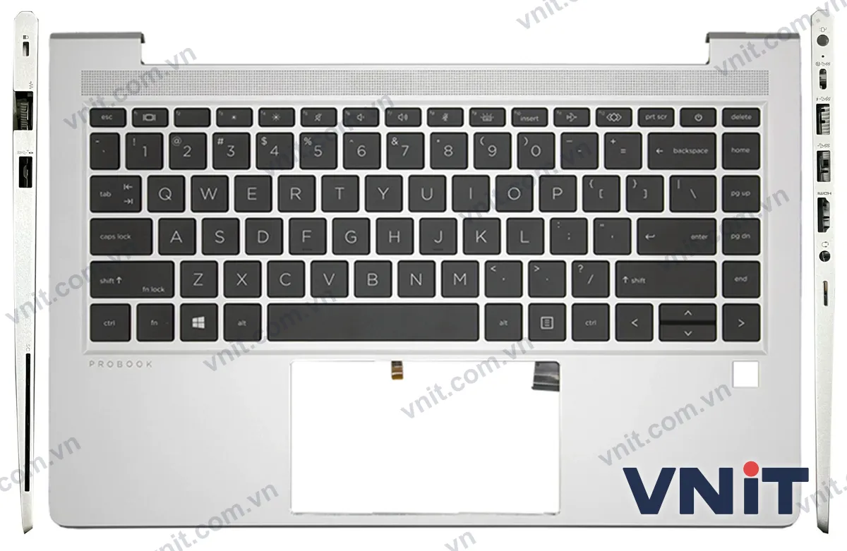 Bàn phím kèm bệ (palmrest) Laptop HP ELITEBOOK 640 G8, 640 G9 (Có đèn nền)