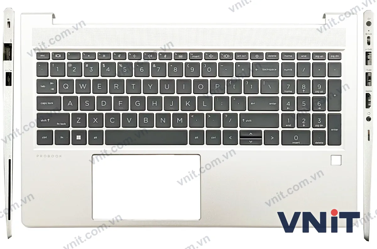 Bàn phím kèm bệ (palmrest) Laptop HP ELITEBOOK 650 G8 (Có đèn nền)