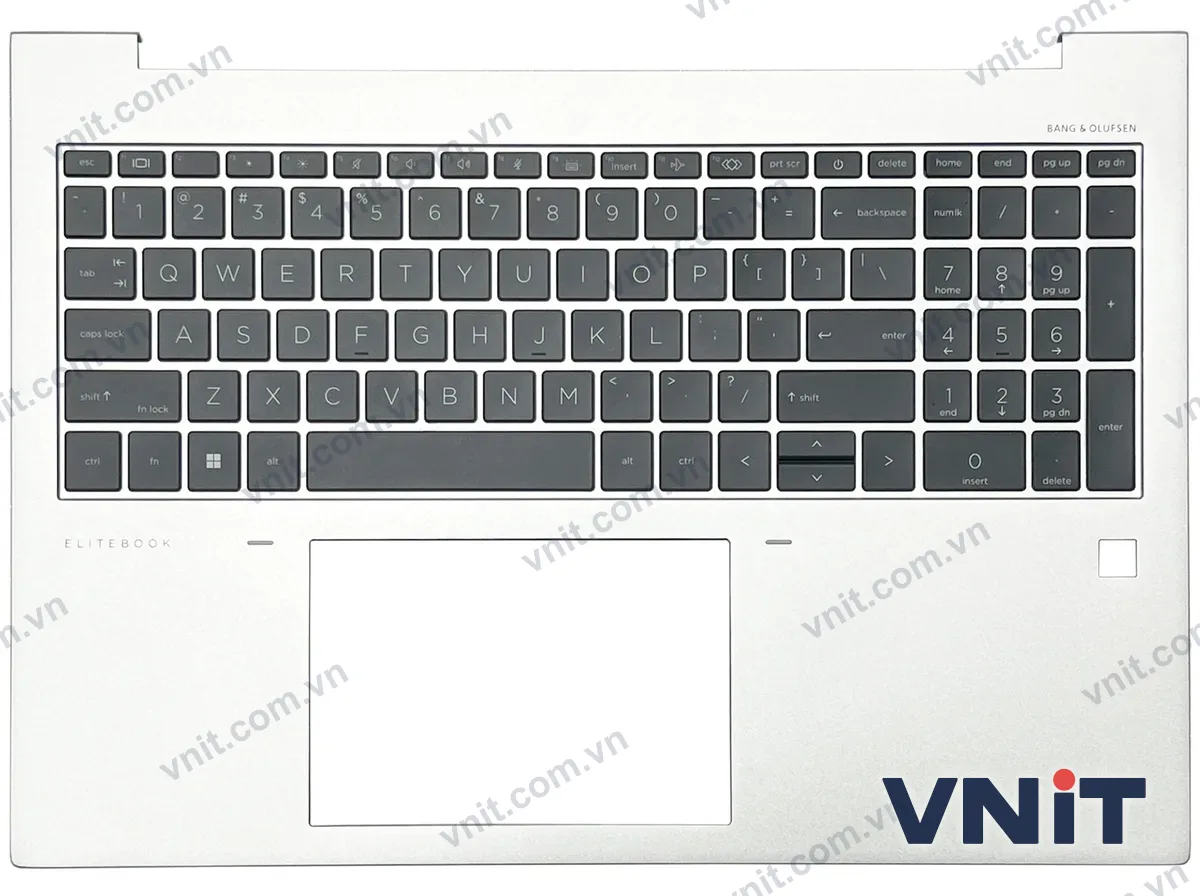 Bàn phím kèm bệ (palmrest) Laptop HP ELITEBOOK 860 G9, 860 G10 (Có đèn nền)