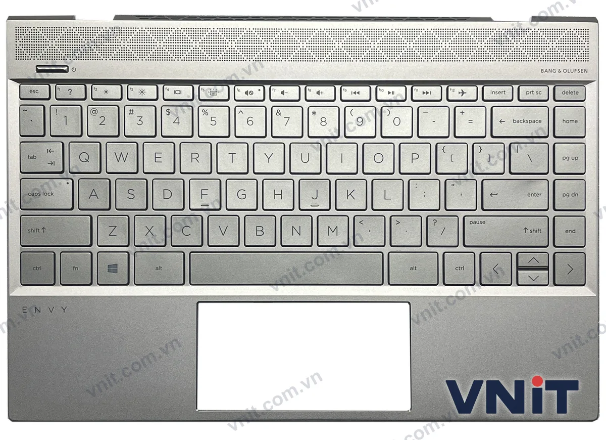 Bàn phím kèm bệ (palmrest) Laptop HP ENVY 13-AH, TPN-W136 (Có đèn nền) (Màu vàng)