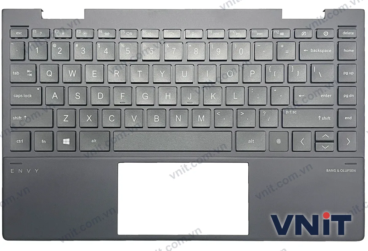 Bàn phím kèm bệ (palmrest) Laptop HP ENVY 13-AY, 13-BD, TPN-C147, TPN-C152, L94518-001, brown (Có đèn nền)