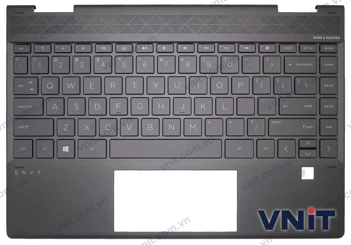 Bàn phím kèm bệ (palmrest) Laptop HP ENVY X360 13-AR, TPN-W141, L57495-001, brown (Có đèn nền)
