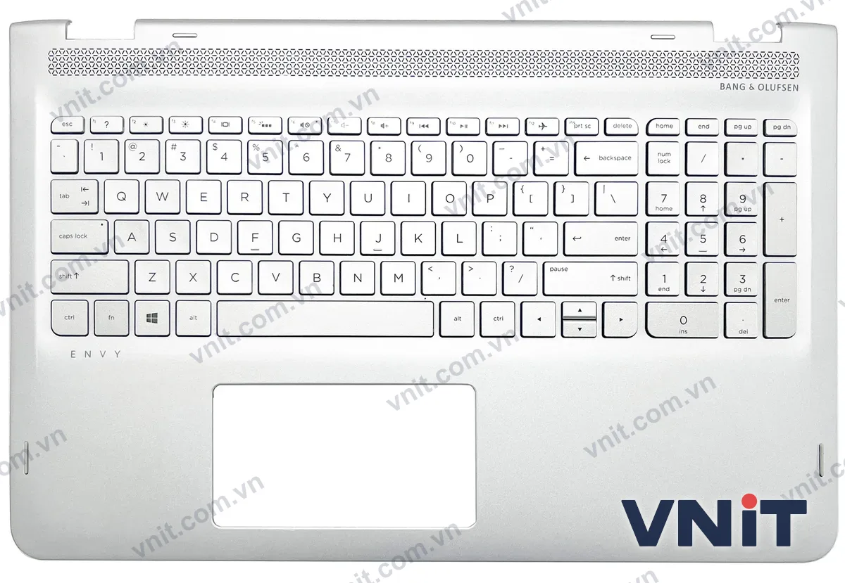 Bàn phím kèm bệ (palmrest) Laptop HP ENVY X360 15-AQ, M6, 15T-AR, TPN-W119, 857283-001 (Có đèn nền)