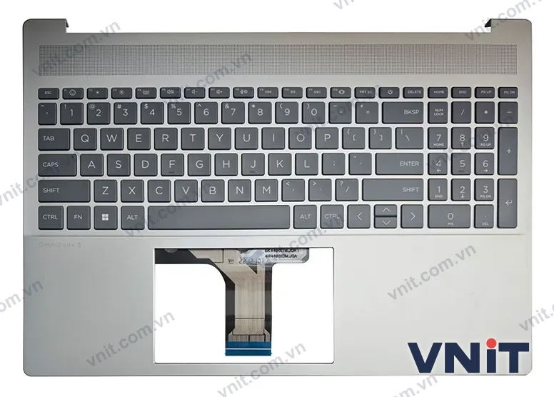 Bàn phím kèm bệ (palmrest) Laptop HP OmniBook 5 16-AF, 16-AG, 16-BC (Có đèn nền)