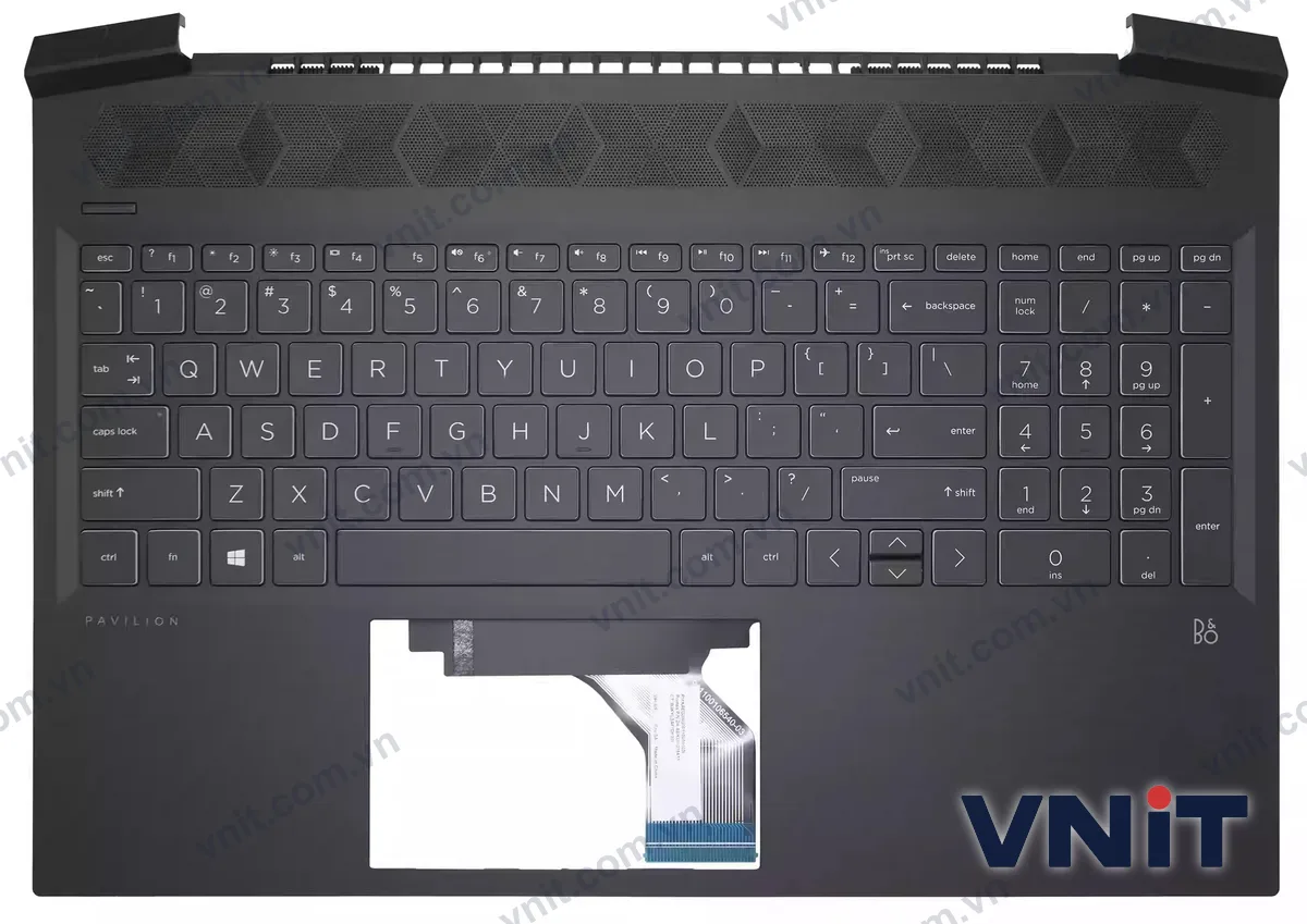 Bàn phím kèm bệ (palmrest) Laptop HP Pavilion Gaming 16-A, 16T-A, TPN-Q241