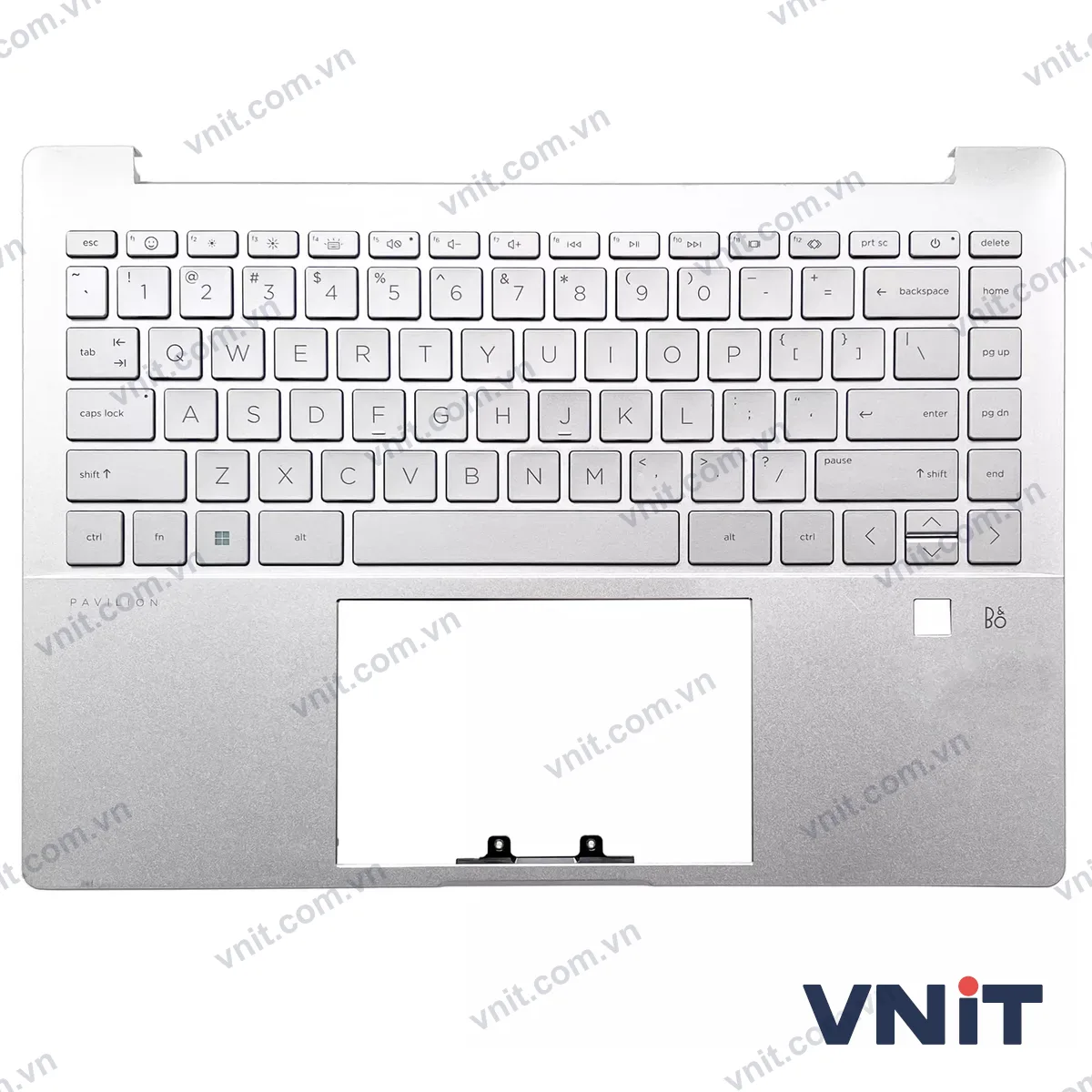 Bàn phím kèm bệ (palmrest) Laptop HP Pavilion Plus 14-EH, TPN-W154, N10393-001 (Có đèn nền) (Màu bạc)